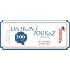 Darčekový poukaz (200 Kč)