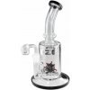 Bong na koncentráty/dab rig Virus BLAZE® 24 cm Farba: Čierna