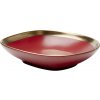 Vibrations hlboký tanier Ø19 cm červený
