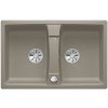Blanco Lexa 8 granitový drez 78x50 cm hnedá 524957