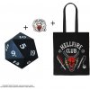 Cinereplicas Vianočná guľa Stranger Things Taška Hellfire Club