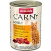 Animonda CARNY ADULT hovädzie kuracie mäso kačacie srdcia 400 g