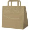 Wimex Papierová taška hnedá 26x17x25 cm (250 ks)