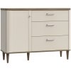 | Komoda so zásuvkami VIRO hnedá/béžová | LCTK221L-M861
