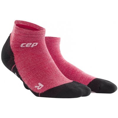 CEP Outdoor Light merino Low-Cut Socks W wild berry