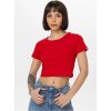 PitBull West Coast - dámské triko CROPPED červené L