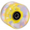 Svietiace koliesko na pennyboard 60*45 mm vr. ložísk ABEC 7 žltá