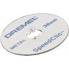 Dremel Rezné kotúče EZ SpeedClic (SC456B) na kov, 12 ks