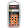 12ks - Plávajúca Gulička Starbaits Two Tone Balls 10mm Oranžová/biela