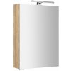Sapho MIRRÓ galérka s LED osvetlením, 50x70x16cm, ľavá/pravá, dub Alabama MC050-0022