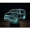 Beling 3D lampa,Volkswagen T5 van, 7 farebná VW26