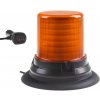 LED maják, 12-48 V, 144 x 1 W oranžový, magnet, ECE R65
