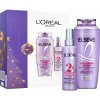 L’Oréal Paris Merry Christmas! L’Oréal Paris Elseve Hyaluron Plump hydratačný šampón s kyselinou hyalurónovou 400 ml + L’Oréal Paris Elseve Hyaluron Plump sérum na vlasy s kyselinou hyalurónovou 150 m