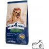 CLUB 4 PAWS Premium pre dospelých psov malých plemien s kačacim mäsom 14 kg