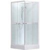 Roth SIMPLE SQUARE Sanipro 80x80 Sprchový box štvorec Biela/Číre sklo 4000692