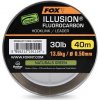 FOX Fluorocarbon Edges Illusion Fluorocarbon Hooklink 40m 0,50mm 30lb 13,6kg (CAC902)