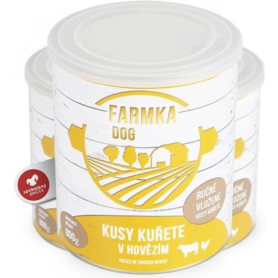 Falco Farmka Dog s kuraťom 0,8 kg