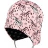 RDX Funkčná dojčenská zaväzovacia čiapka Zebry Picowinter Ružová Veľ. 2