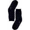 Nočná obloha teplé ponožky NPV5092 35-38 tmavo modrá