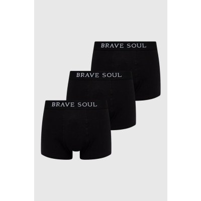 Brave Soul čierna 3pack