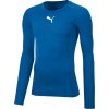 Futbalový dres Puma Liga Baselayer Tee LS modrý 655920 02 Veľkosť: M