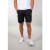 ALPHA INDUSTRIES Krátke nohavice Combat Short - čierne (116210/03)