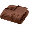 Atmosphera deka polyester hnedá 180x230