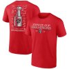 Fanatics Florida Panthers 2025 Stanley Cup Champions Signature Roster T-Shirt Red