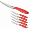 Tescoma PRESTO 863056.20 Nôž steakový PRESTO 12 cm 6 ks červená