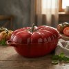 STAUB Special Cocotte 0,5 l červené - keramický pekáč s pokrievkou