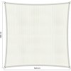 Shadow Comfort Slnečný Štvorec shadow 3,6 x 3,6 m Farba: Arktická Biela
