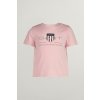 TRIČKO GANT ARCHIVE SHIELD SS T-SHIRT BLUSHING PINK