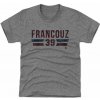 500 Level Detské tričko Colorado Avalanche Pavel Francouz #39 Colorado Font Grey Veľkosť: M (8 - 9 let)