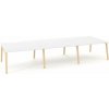 Interier-Ricany Pracovné stoly Bench ALFA ROOT 420x160cm, biely
