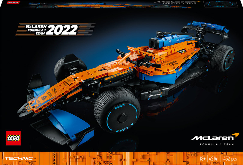 LEGO® Technic 42141 Pretekárske auto McLaren Formula 1 od 130,3 € - Heureka .sk