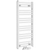 Bruckner ALBRECHT radiátor 400x930 mm stredové pripojenie biely 600.111.4