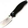 Vega Ganzo F7551-BK Firebird vreckový vonkajší nôž 8,5 cm, čepeľ v tvare sekáčika, čierna, G10