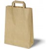 Papierové tašky hnedé – balenie 50 ks - 26x14x32 cm