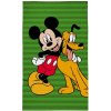 DETEXPOL Bavlnený detský uterák Mickey a Pluto - Froté - 50/30 cm