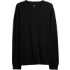 Gap V-LS Everyday soft crew solid čierne