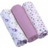 Plienky mušelínové - Super soft 3ks - Fialové