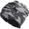Pánska čiapka Bula, CAMO PRINTED tmavo sivá,čierna os