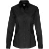 Seidensticker košile Blouse Slim LSL dlouhý rukáv dámská Černá