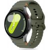 Remienok Tech-Protect Silicone Sport Samsung Galaxy Watch 4 / 5 / 5 Pro / 6 / 7 / FE Army Green