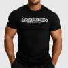 Pánske fitness tričko Iron Aesthetics Unbroken, čierne, Farba Čierna, Veľkosť XXL
