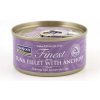 Vlhké krmivo pre mačky Fish4Cats TUNIAK S ANCHOIS, Prírodné zložky - 70g