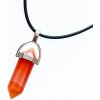 Náhrdelník z karneolu HEXAGON