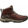 Pánske outdoorové topánky KEEN Targhee IV Mid WP hnědá|42,5
