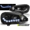 Tuning-tec PREDNÉ SVETLOMETY DAYLIGHT BLACK pasujú na VW GOLF 5