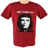 Tričko Che Guevara červené (Tričko s kubánskym marxistickým revolucionárom, krátky rukáv)